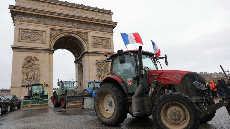 Protestas en París contra el acuerdo UE - Mercosur