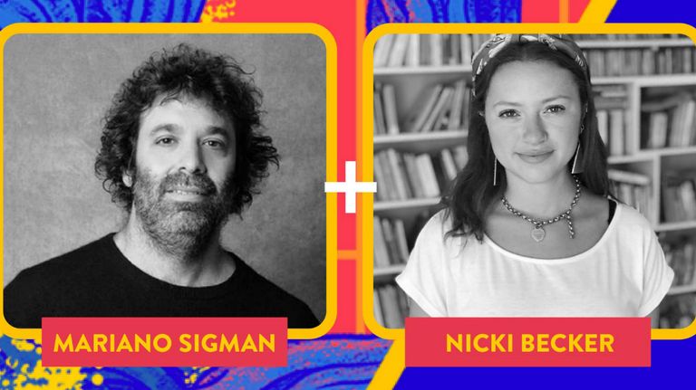 Mariano Sigman y Nicki Becker.