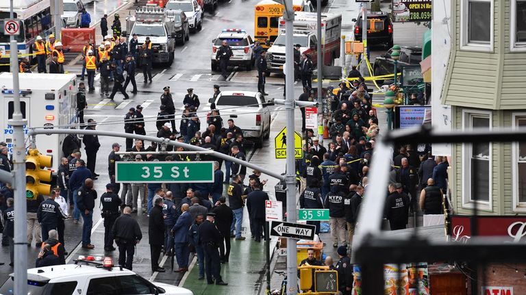 Tiroteo en el subte de Nueva York 20220412