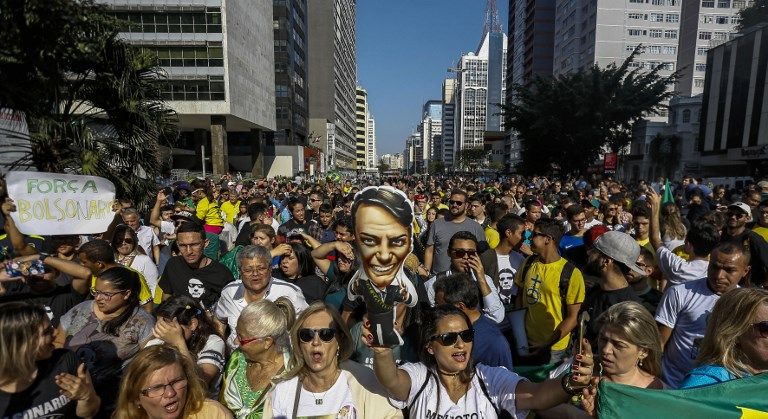 marcha bolsonaro AFP