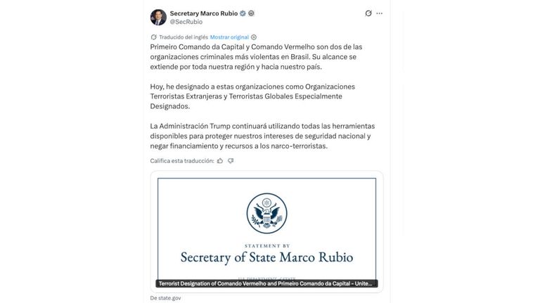 Secretary Marco Rubio X 28052026