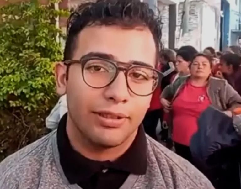 César Sena, uno de los siete detenidos por el crimen de Cecilia.