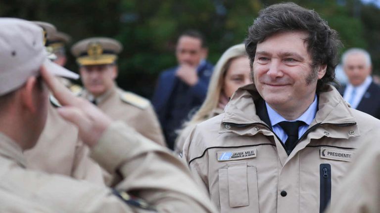 El Presidente Javier Milei 20240429