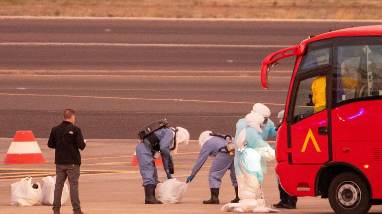 Evacuacion crucero MV Hondius por hantavirus