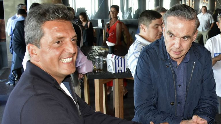 Sergio Massa y Miguel Pichetto.
