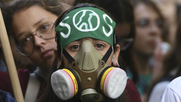 Marchas por el cambio climático en todo el país.