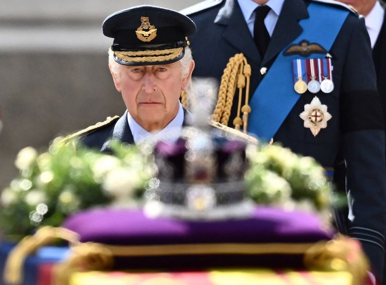 Procesión fúnebre de la reina Isabel II en Londres