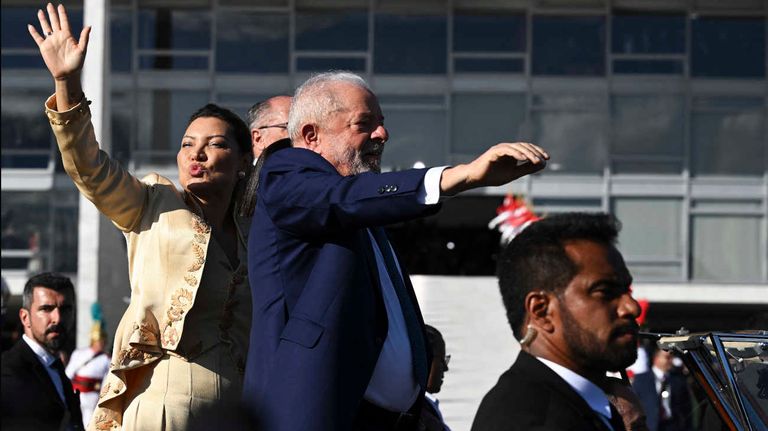 ​Lula y su esposa, Rosangela 'Janja' da Silva

