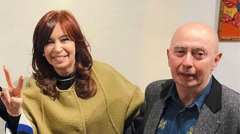 Cristina Kirchner y el Indio Solari