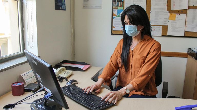 Micaela Herrera, integrante del Cupo Trans en el Hospital Laura Bonaparte 