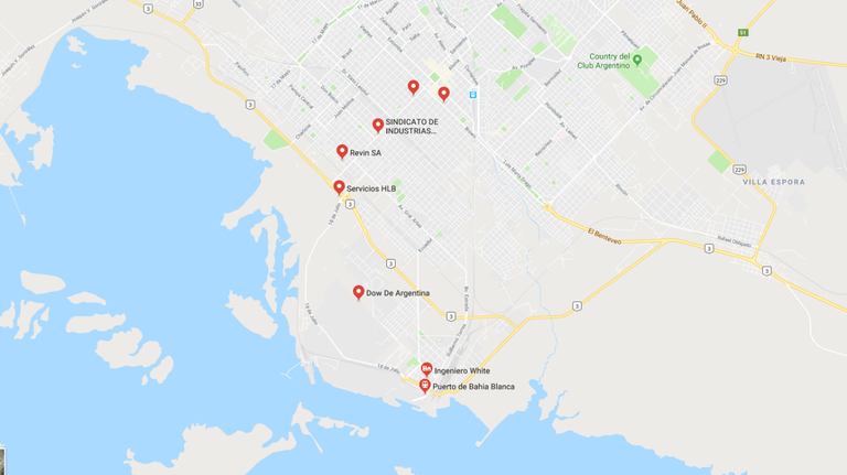 localizacion polo petroquimico bahia blanca