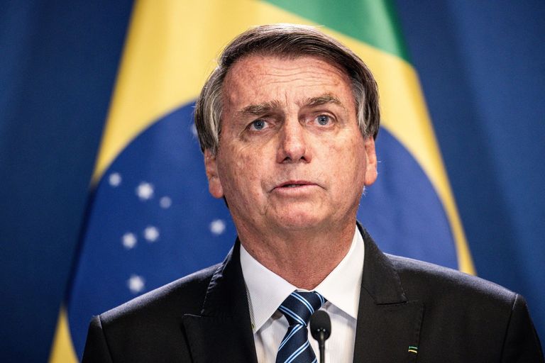 Brazil's President Jair Bolsonaro in Hungary