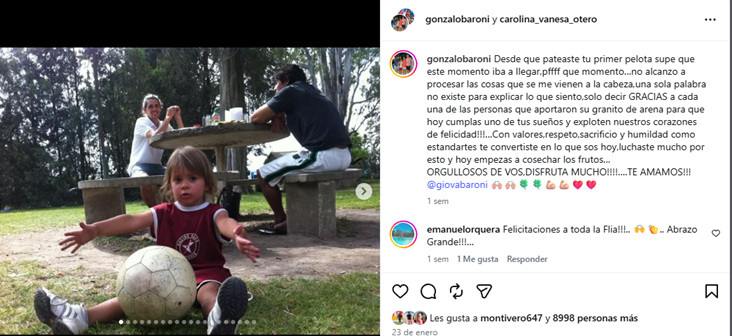 Posteo familiar Baroni