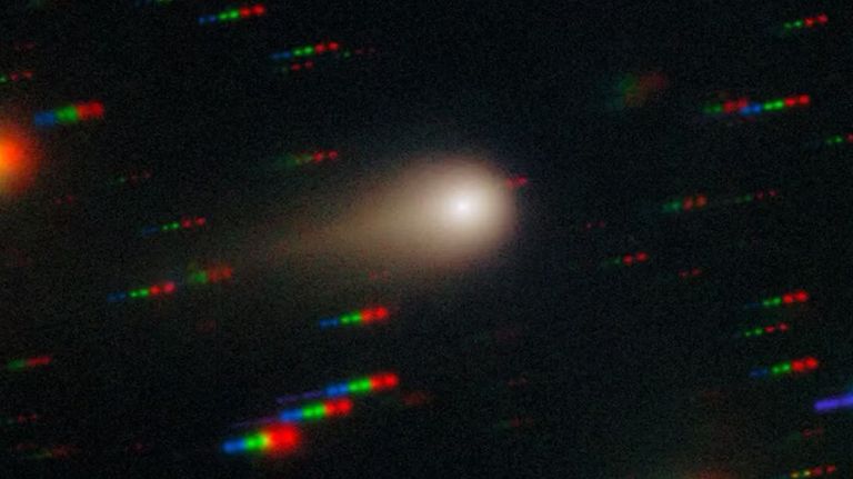 Nueva imagen del cometa 3I/ATLAS captada por los astrómomos tras su paso por el Sol