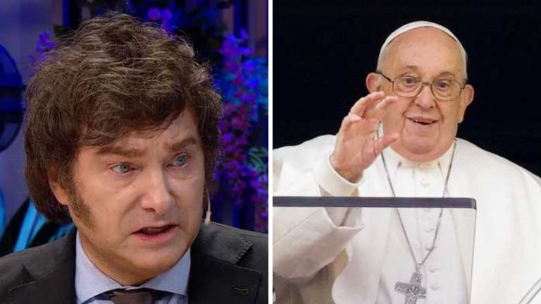 Milei Papa Francisco