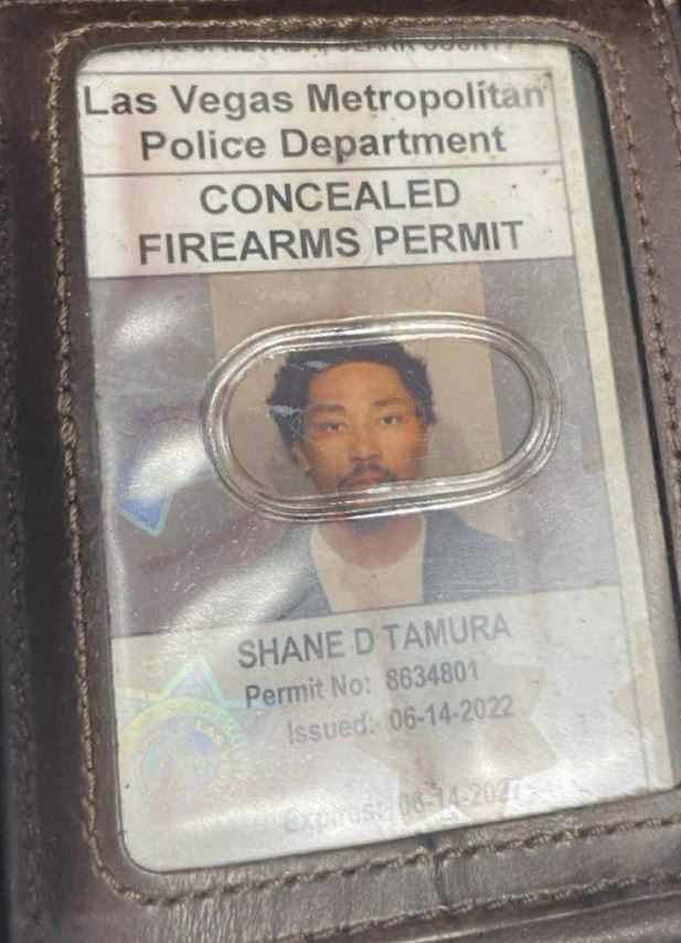 El permiso de portación de armas de Shane Tamura