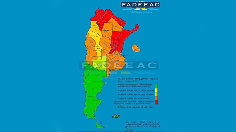 Mapa de abastecimiento de combustible 20220531