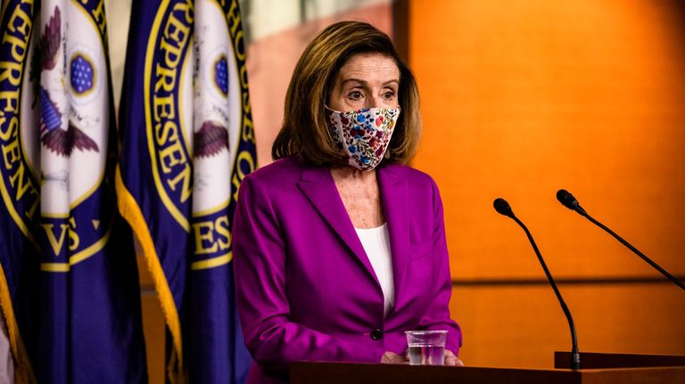 La presidenta de la Cámara de Representantes de Estados Unidos, Nancy Pelosi.