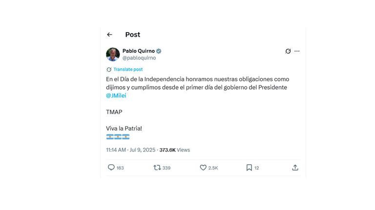 X Pablo Quirno