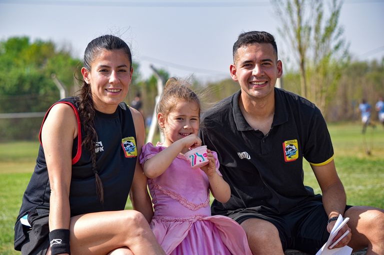 evelyn y su familia