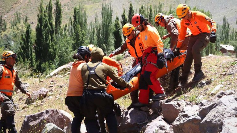 Rescate de andinistas 20231206