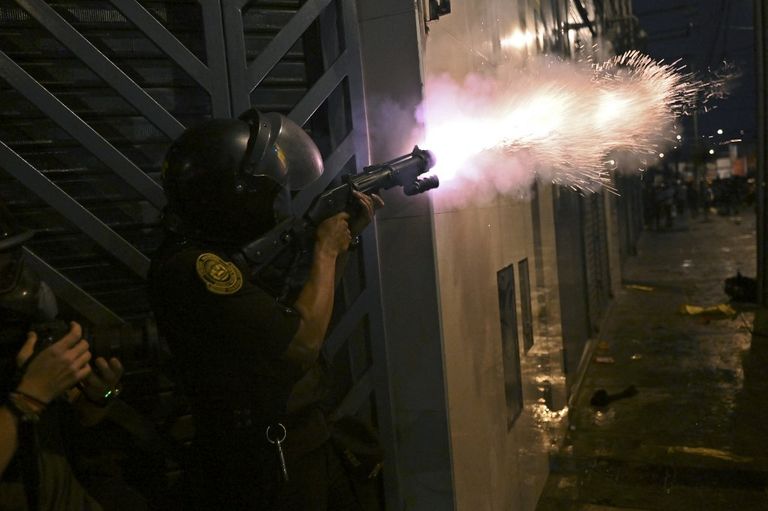Protestas en Perú