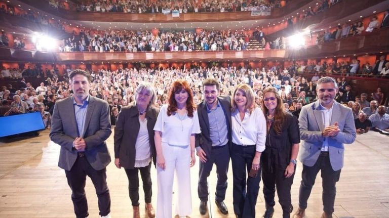 Acto de Cristina en La Plata