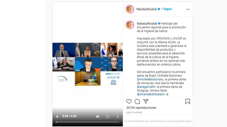 publicacion de Fabiola Yañez 20210922