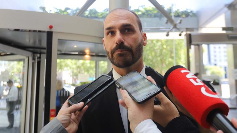 Eduardo Bolsonaro en CPAC