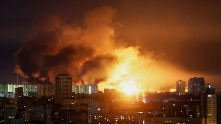 Bombardeo Kiev