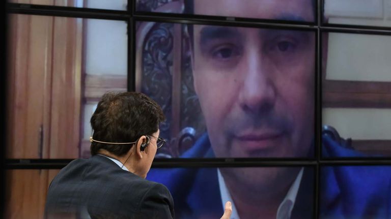 Gustavo Valdés, en la entrevista con Jorge Fontevecchia.