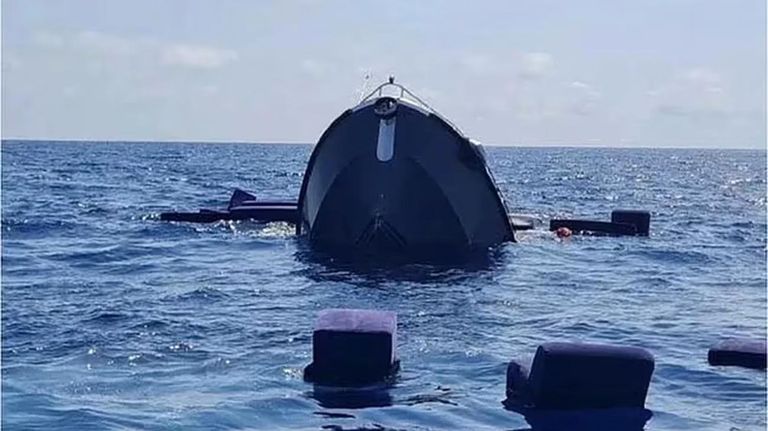 Hundimiento del yate El Cujo de Dodi Al-Fayed