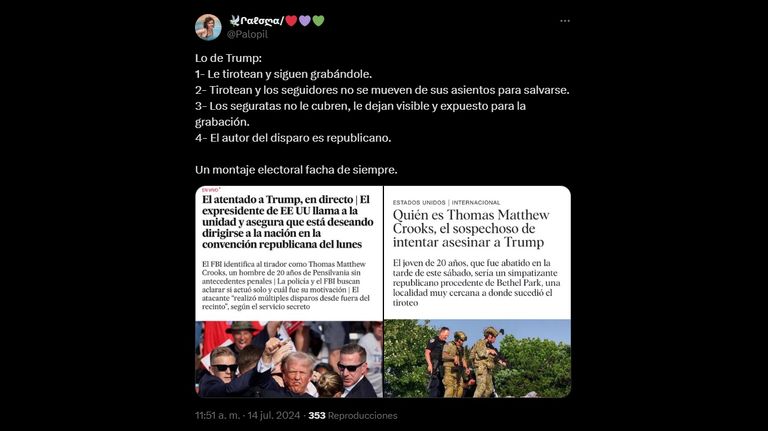Posteos que consideran