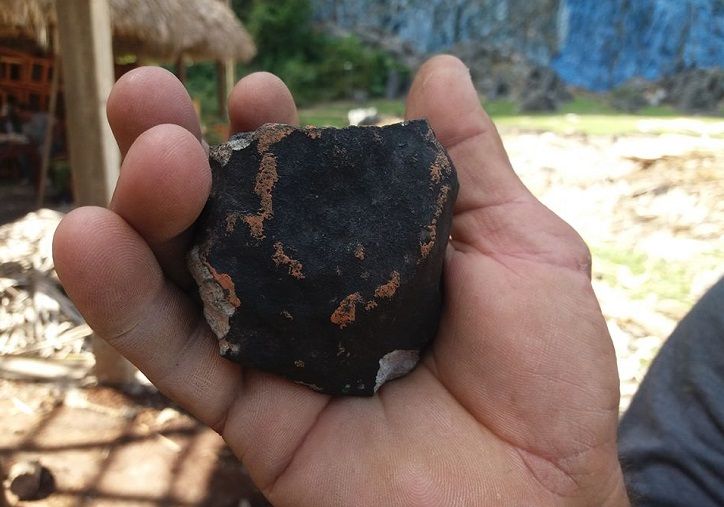 Meteorito en Cuba