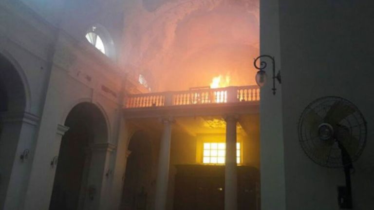 2022 24 12 Incendio Catedral San Nicolas