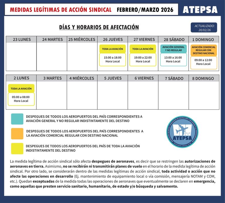 Paro de controladores aéreos