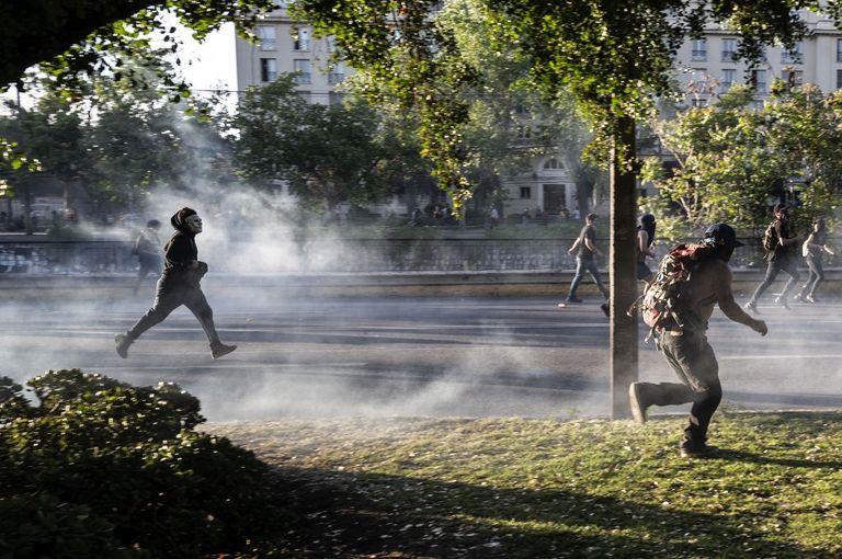 violencia en chile