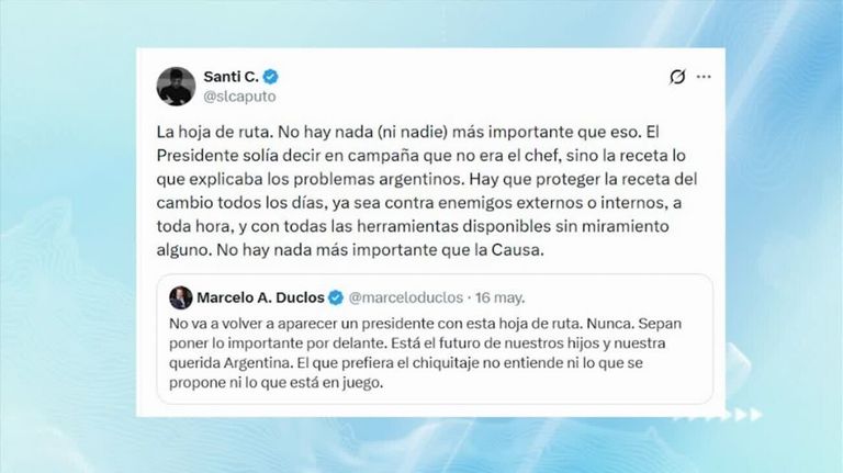 DÍA 891: SANTIAGO CAPUTO: “¿QUÉ PASA ‘GENERAL’ QUE ESTÁ LLENO DE CASTA EL GOBIERNO LIBERAL”?