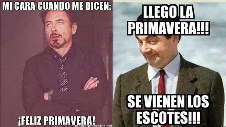 Los memes por la llegada de la primavera 20220921