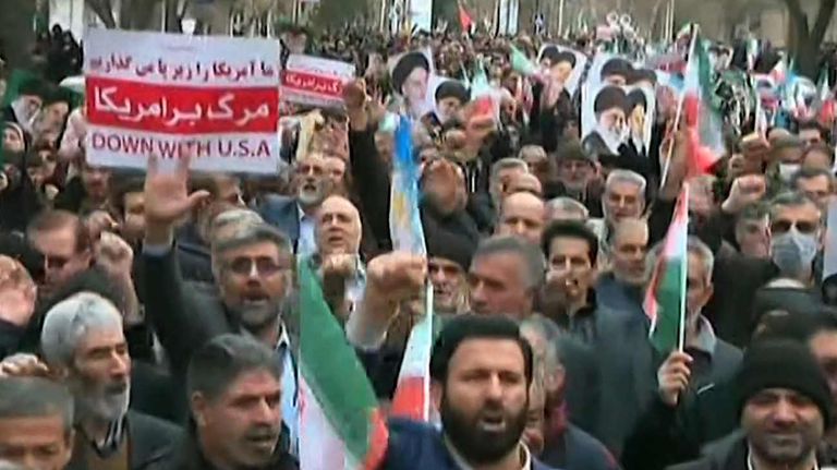 IRÁN POLÍTICA ECONOMÍA MANIFESTACIÓN 20260109