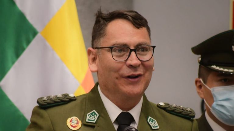 Policía Bolivia Armas