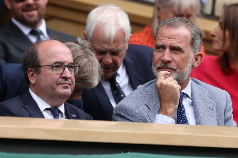 Rey Felipe, el monarca mejor vestido en el abierto de Wimbledon