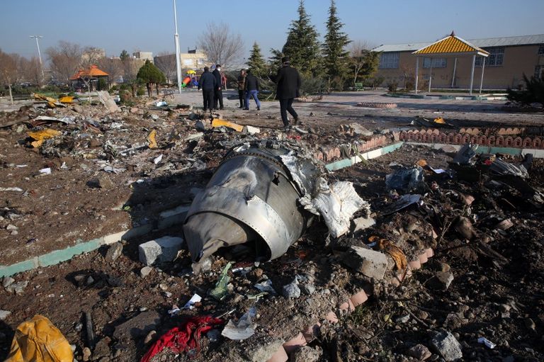 accidente avion boeing ucrania iran teheran