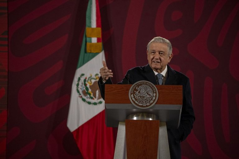President Andres Manuel Lopez Obrador Holds Press Briefing