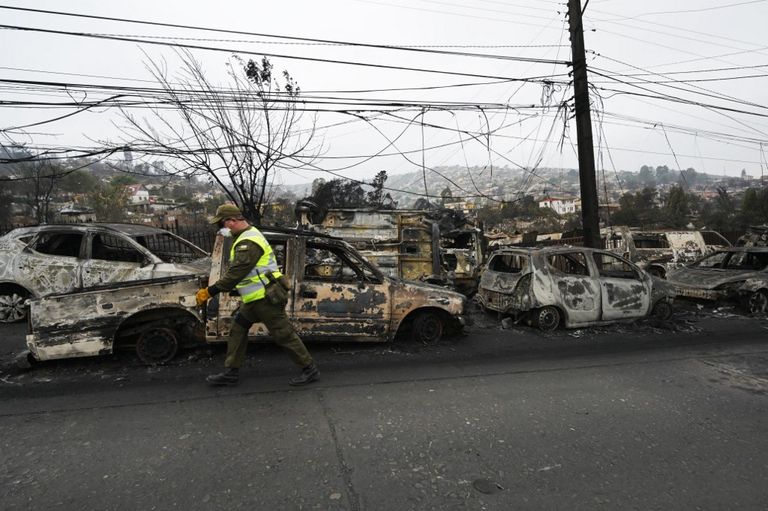 incendios chile