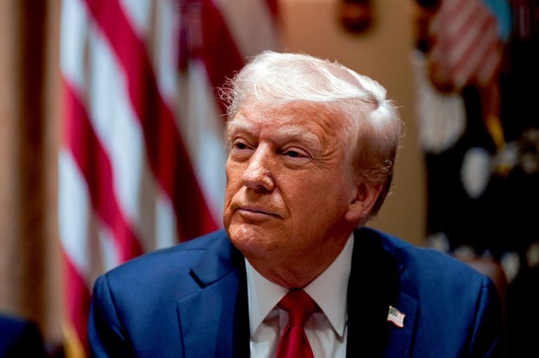President Trump Holds First Cabinet Meeting