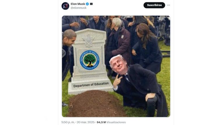 Elon Musk tweet 20250321