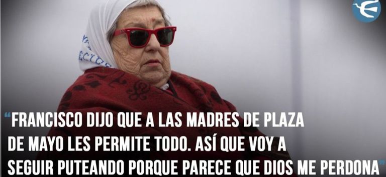 Frases de Hebe de Bonafini.