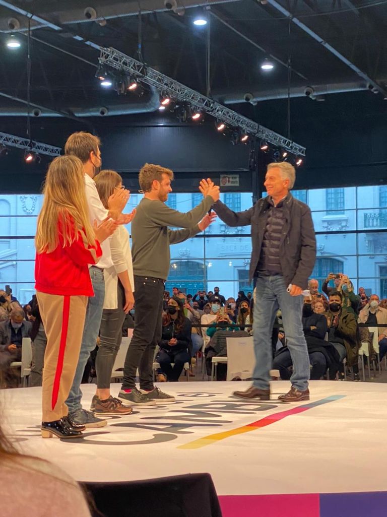Macri en el cierre de campaña