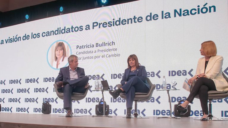 Patricia Bullrich en el Coloquio de IDEA